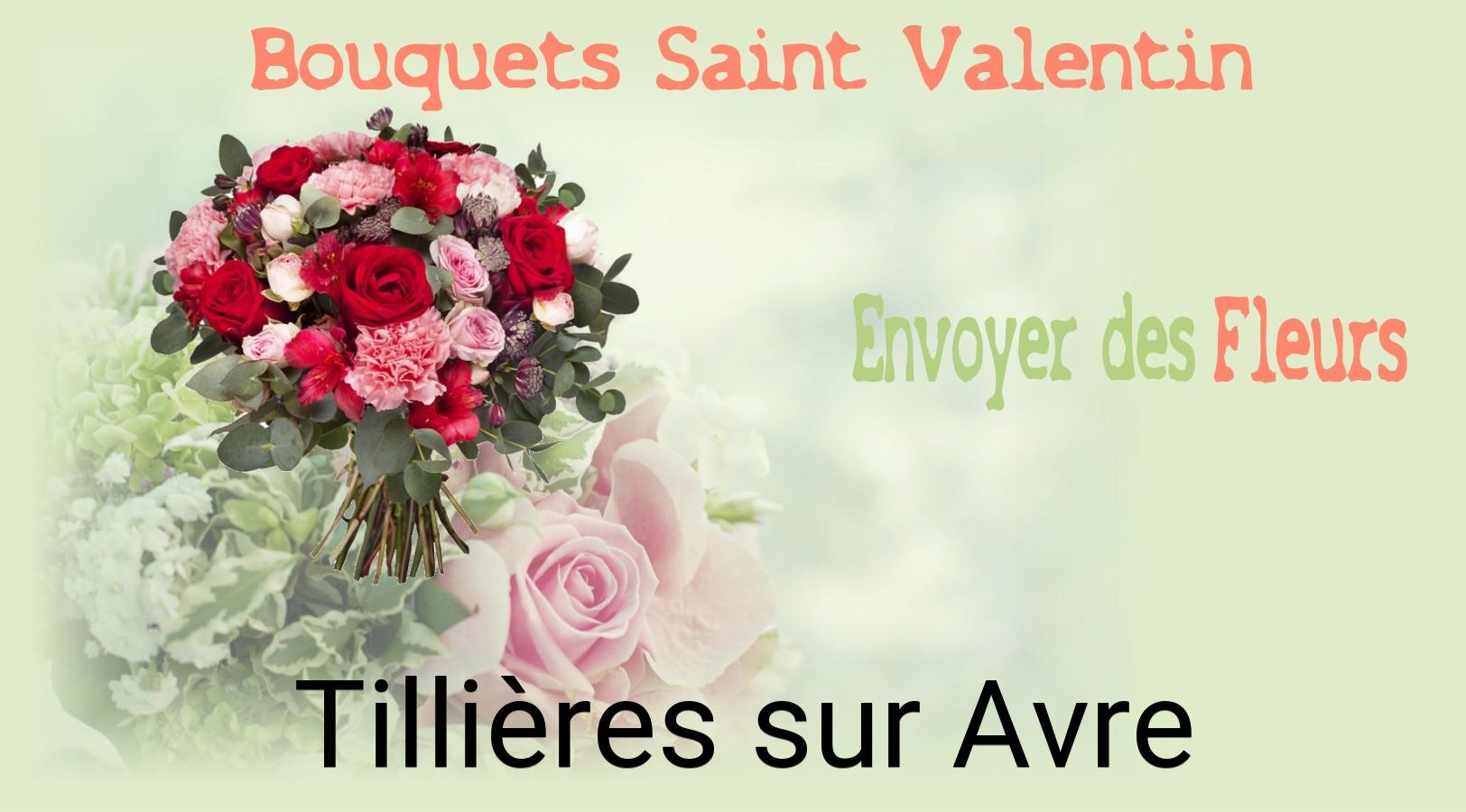 Roses de Saint-Valentin livrées à Tillières-sur-Avre